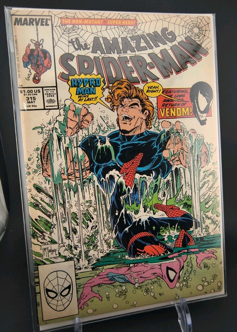 Amazing Spider-Man #315 (1989) - 2nd Venom/1st Cover - Todd McFarlane Cover